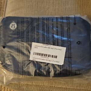 Lululemon Navy Belt Bag New With Tags In Bag